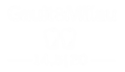 Logo van Gault&Millau met een koksmuts en de score 14,5/20